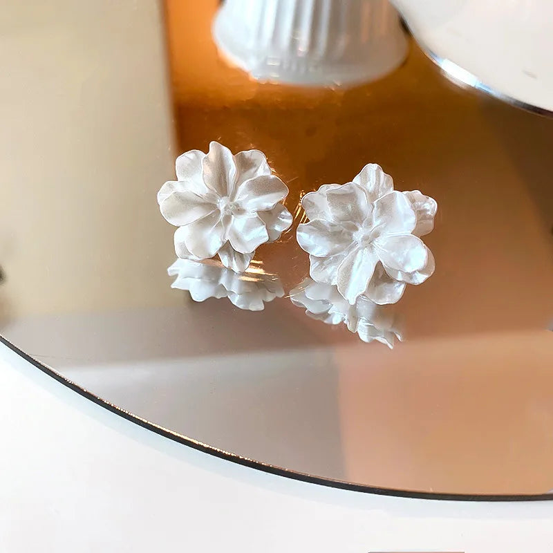 Camellia Petal Earrings