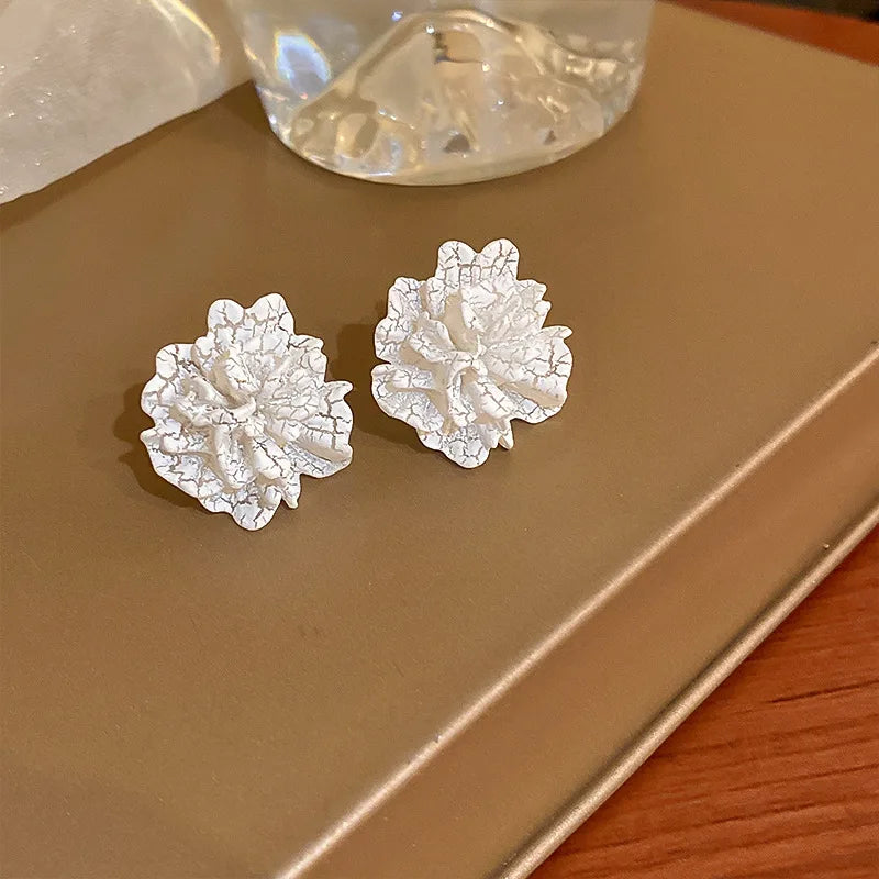 Camellia Petal Earrings