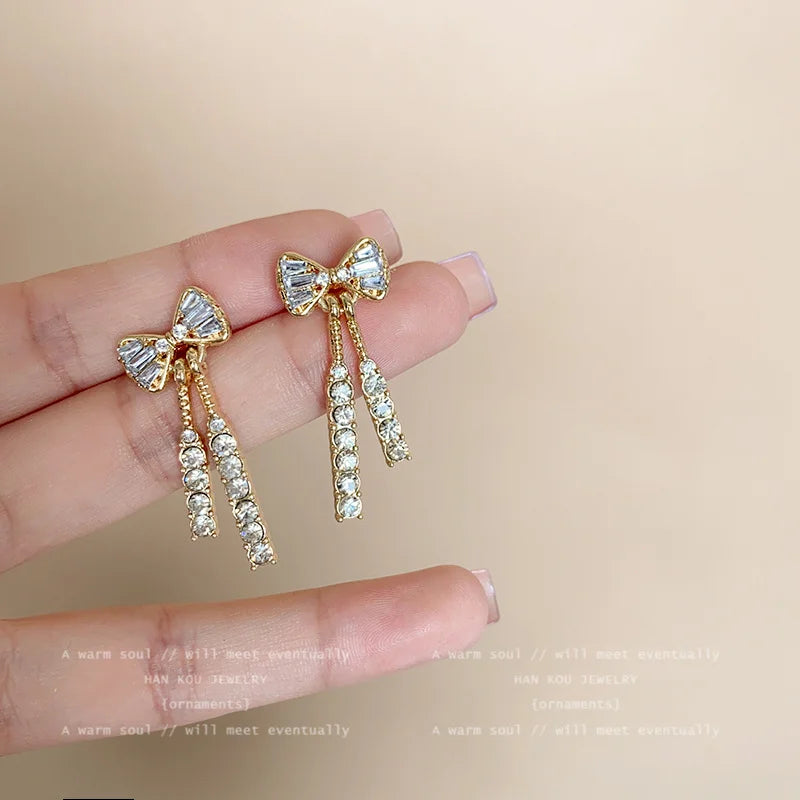 Fashionable Gold Earrings