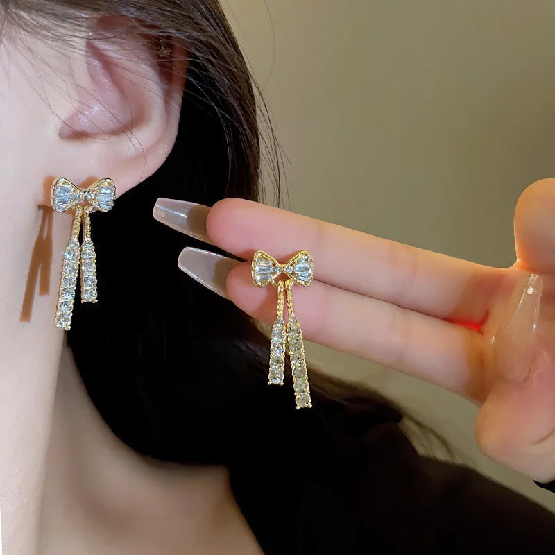 Fashionable Gold Earrings