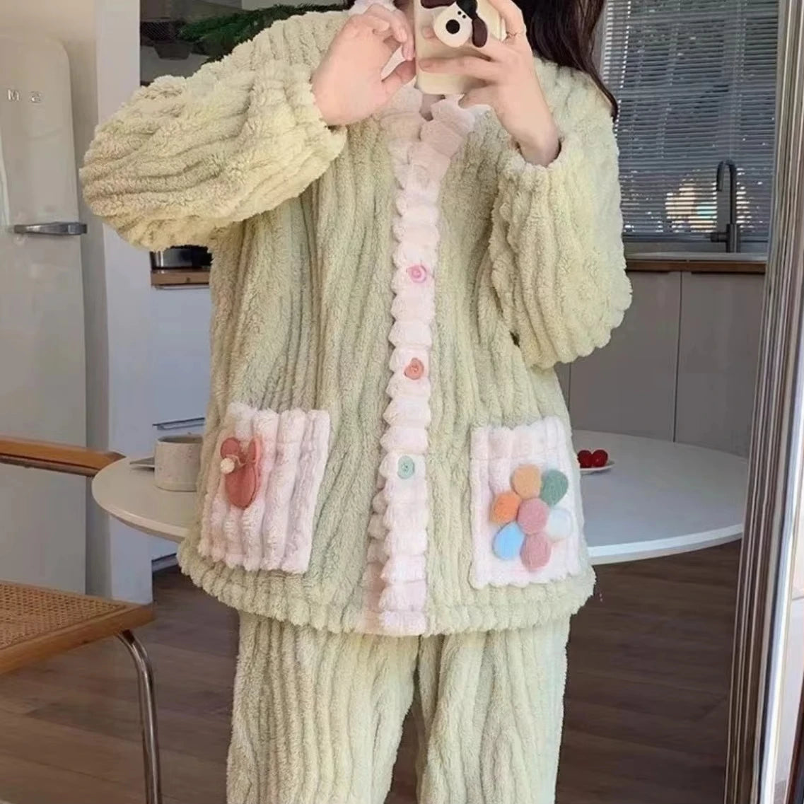 Kawaii Winter Pajama Set
