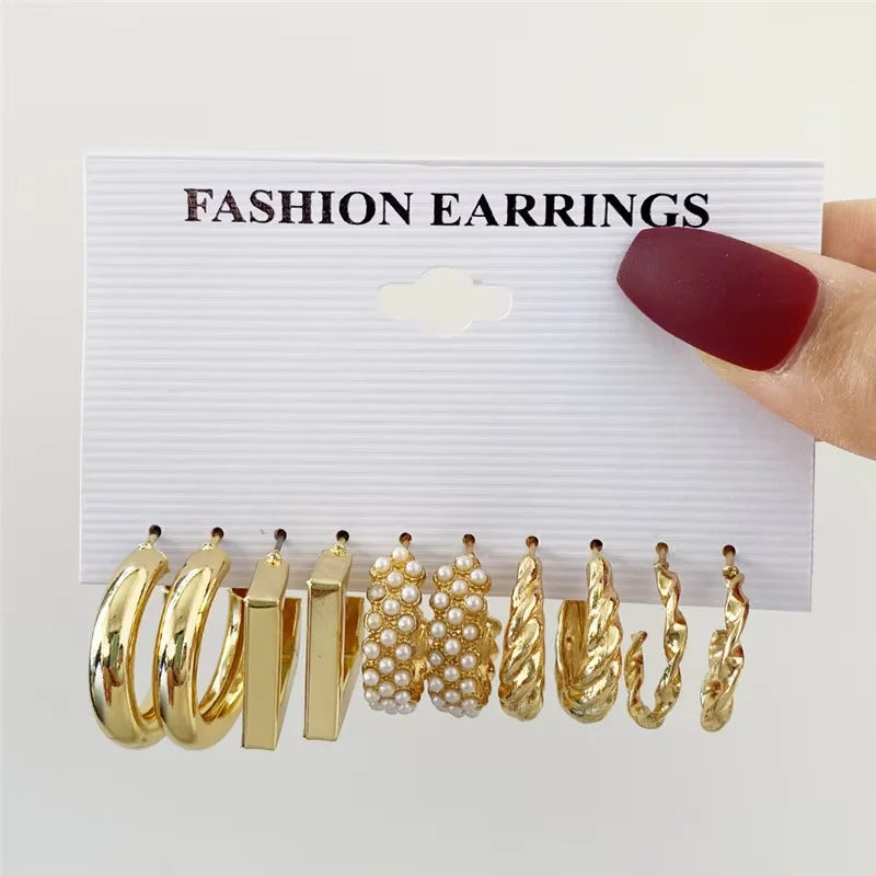 Bohemian Gold Earrings