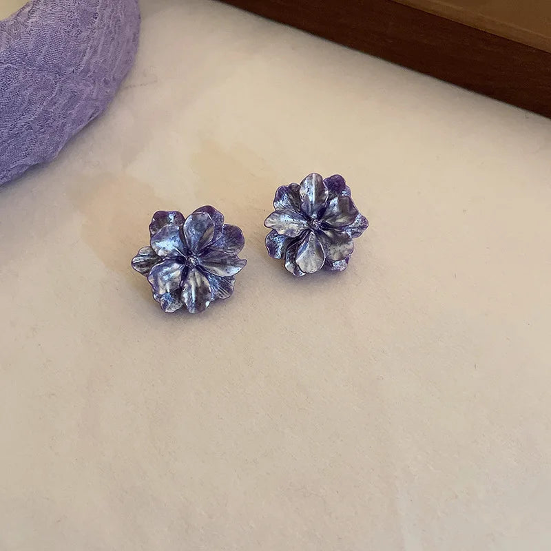 Camellia Petal Earrings